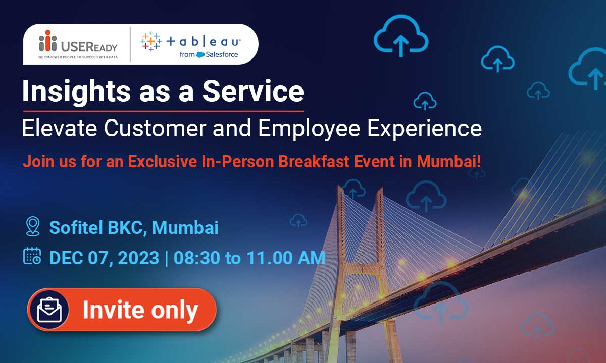Insights as a Service – Elevate Customer and Employee Experience <span>Join us for an Exclusive In-Person Breakfast Event in Mumbai!</span>