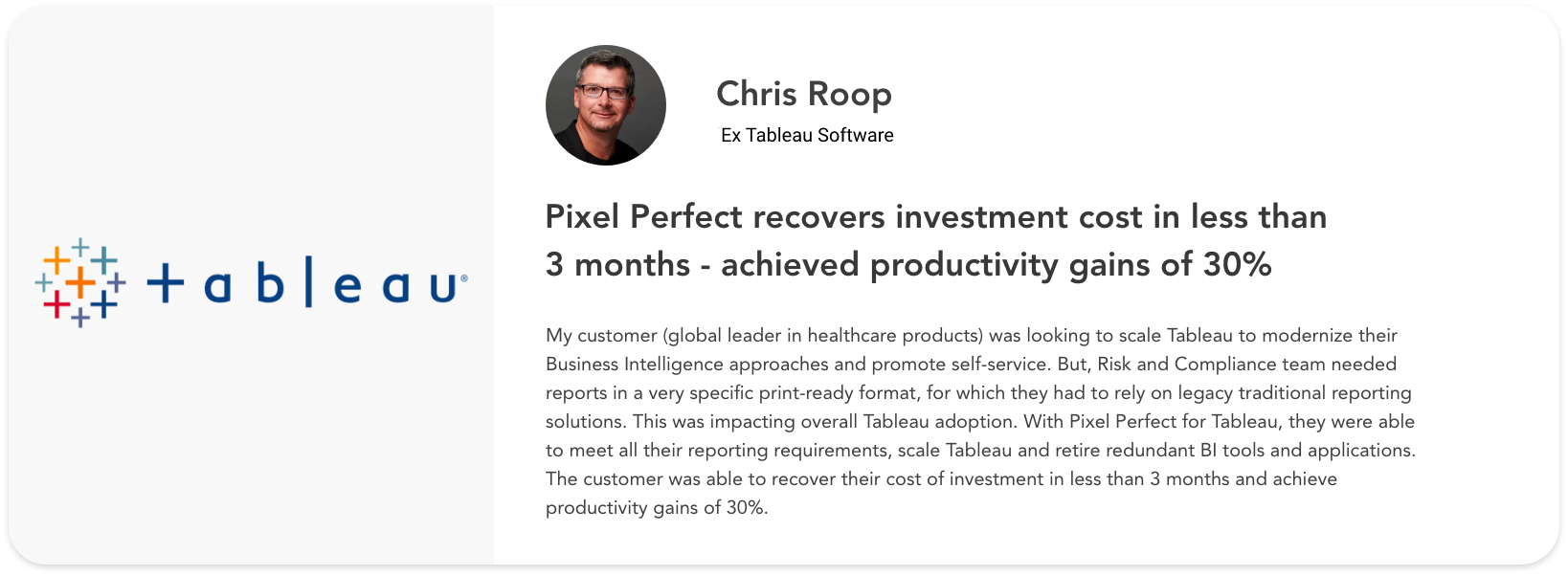 Chris Roop - Pixel Perfect