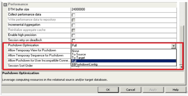 SQL language particular to the database-one