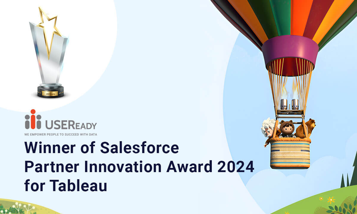 USEReady Wins 2024 Salesforce Partner Innovation Award for Tableau Excellence