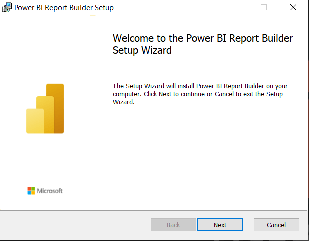 Power BI Report Builder Setup