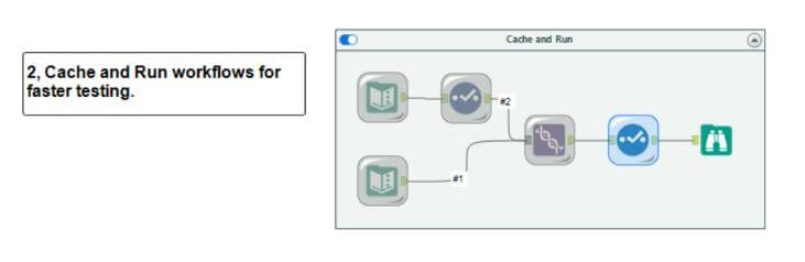 Cache and Run Workflows for Faster Testing