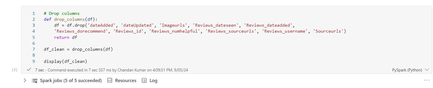 Connecting and Preparing Data-in-ms-fabric-step-two