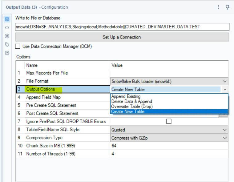 Option based on your requirements