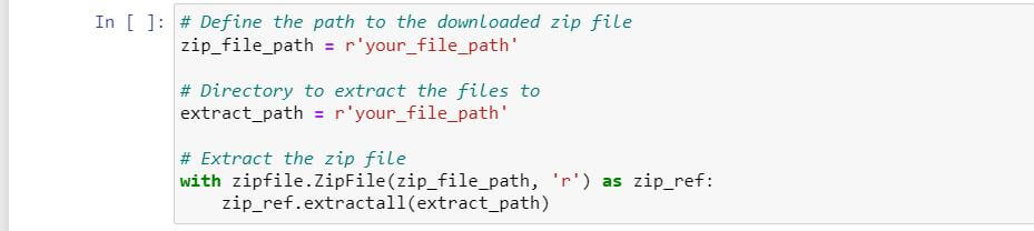 Extract Zipped File