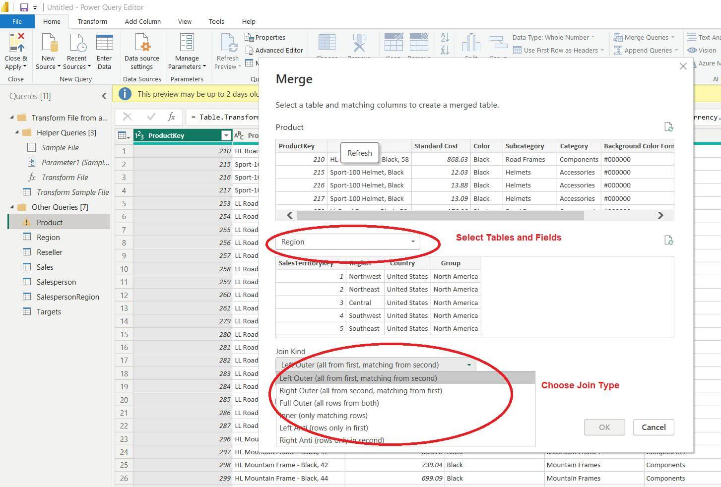 Expand Columns in Power BI