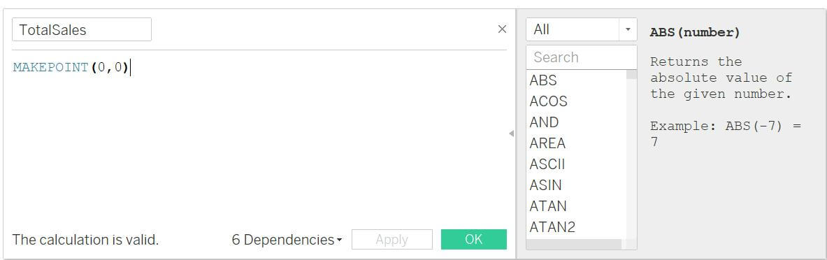 Calculated Field with Expression