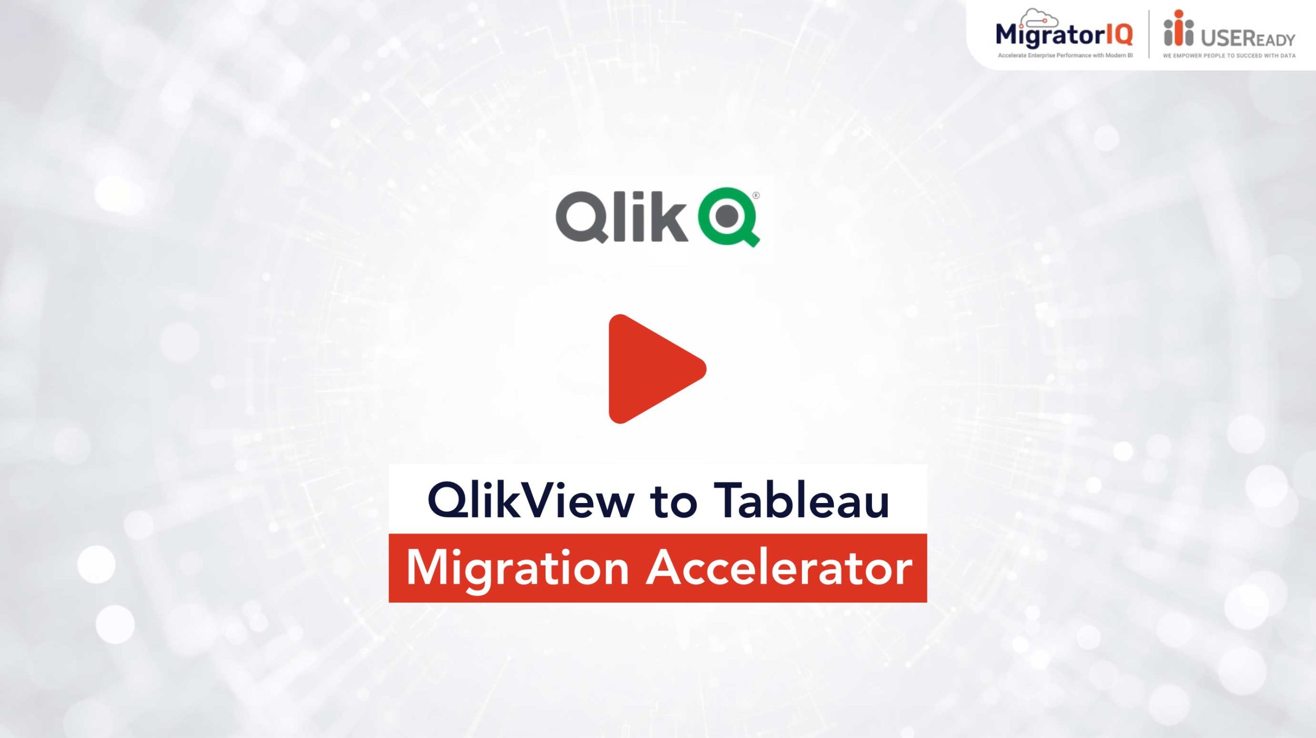 QlikView to Tableau Migration Accelerator