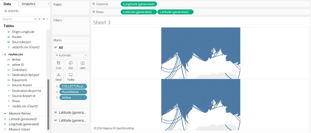 Display both the Origin and Destination routes